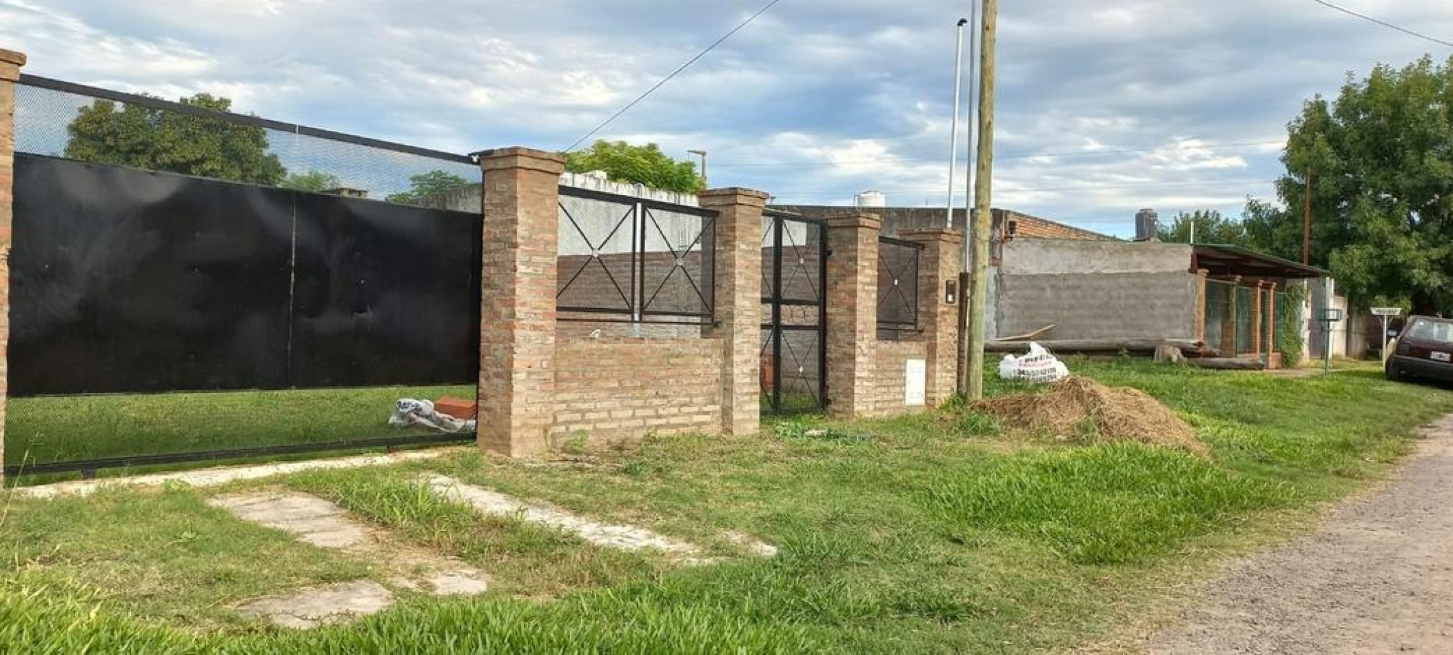 EN VENTA- LOTE + CONSTRUCCION A TERMINAR EN SAN BENITO